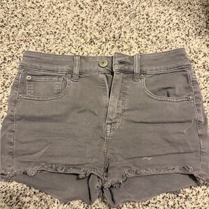 American Eagle Outfitters Gray Jean Shorts